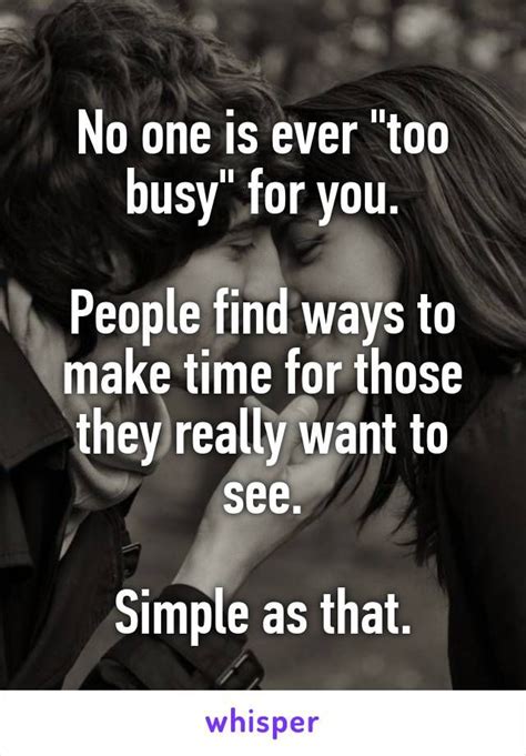 dating someone thats always busy